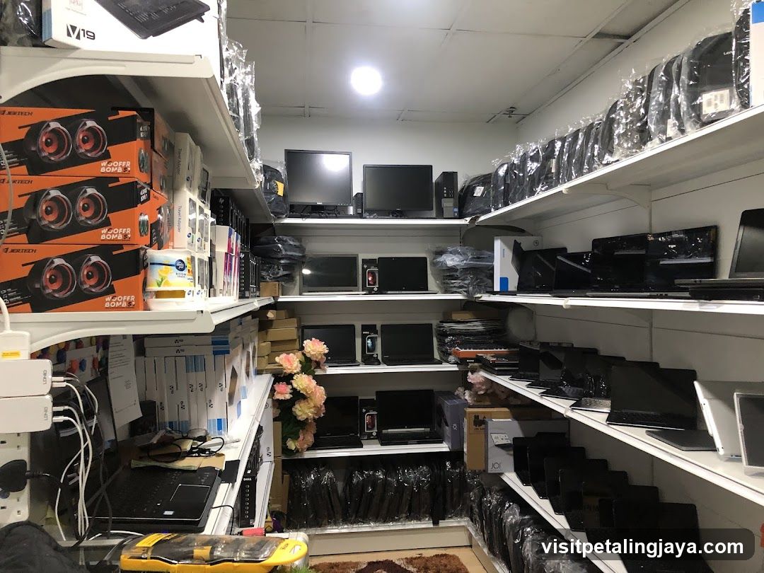 Electronics Store Interior