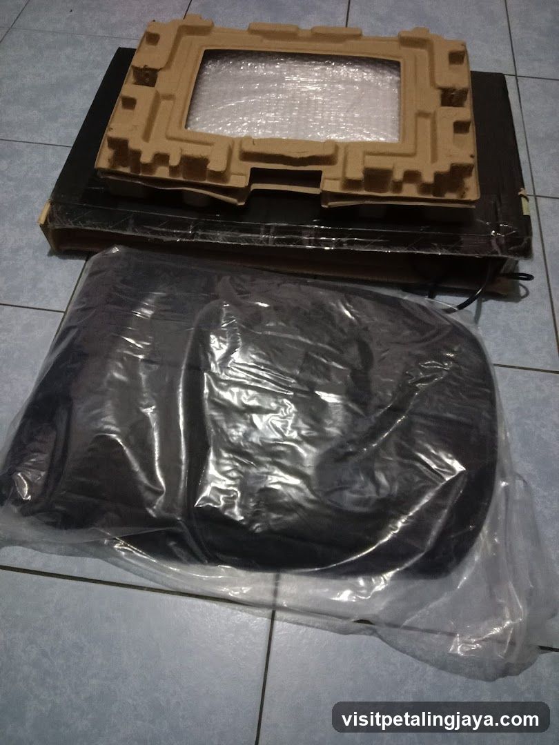 Unpacked Electronics or Equipment Parts