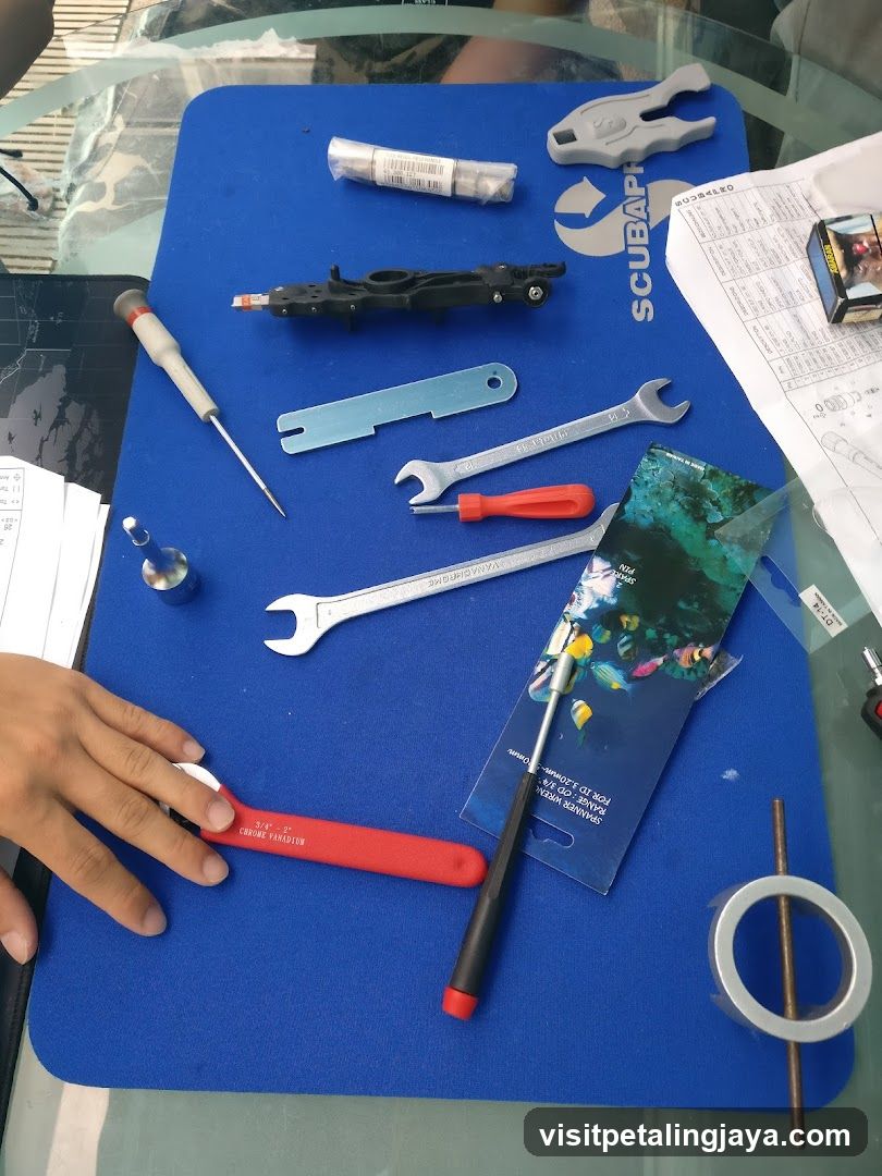 Diving Gear Repair Tools