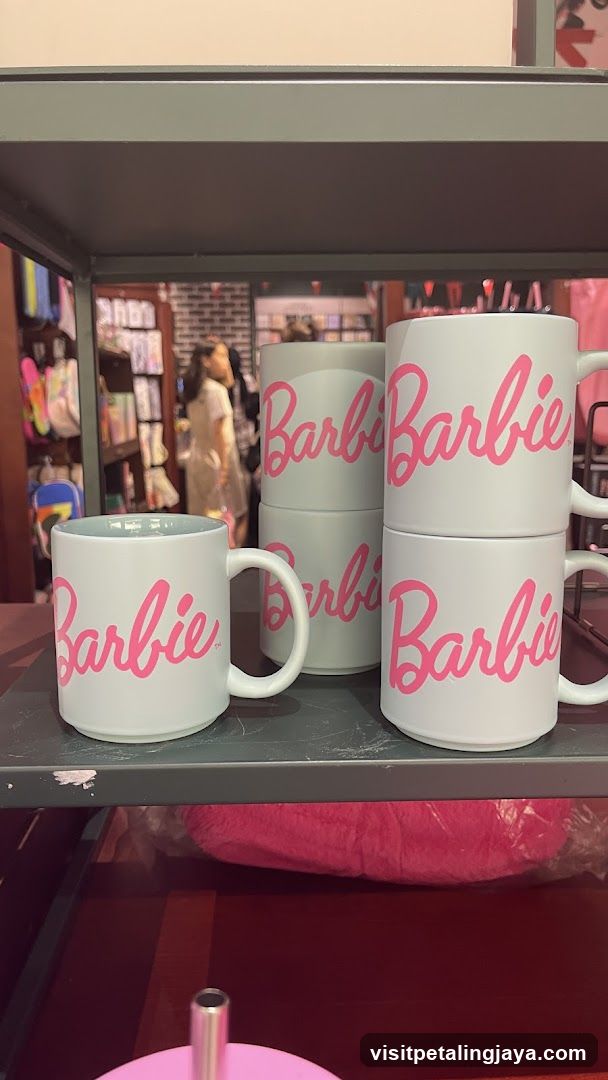 Barbie Mugs Display