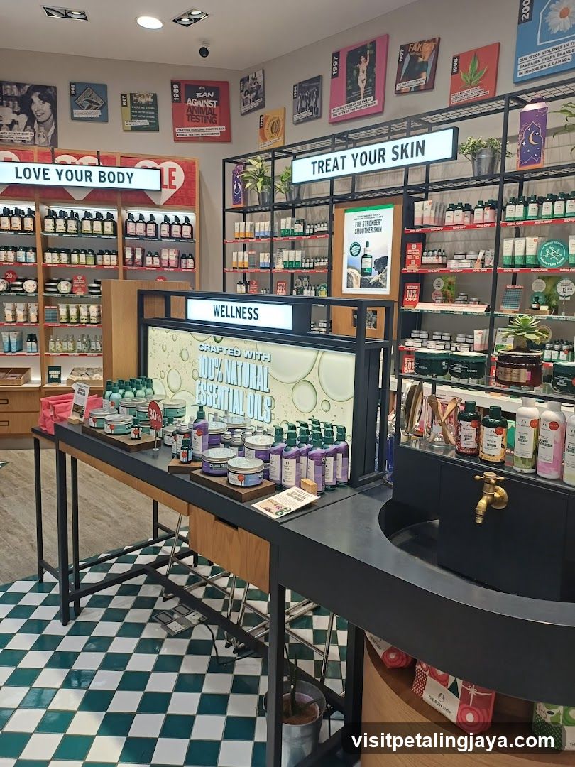 Wellness Store Interior Display