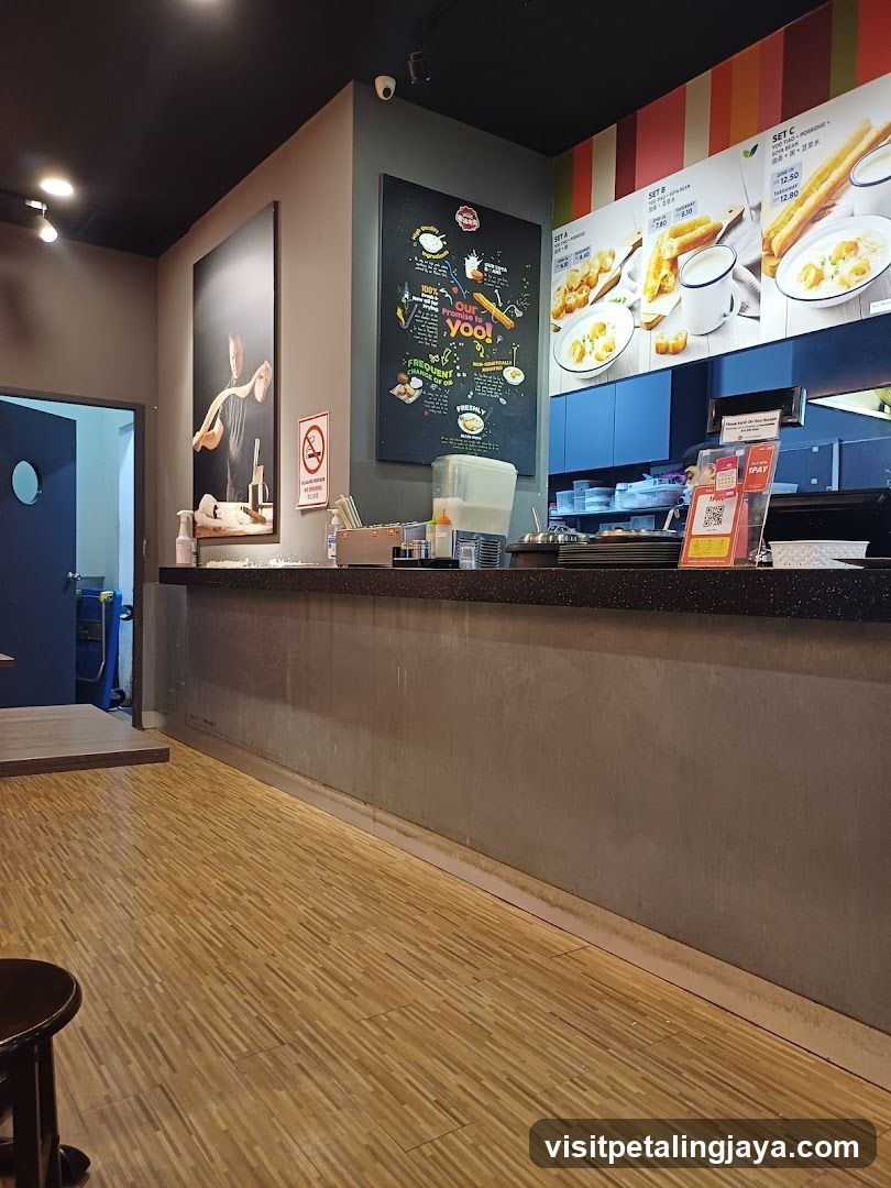 Restaurant Interior Counter View