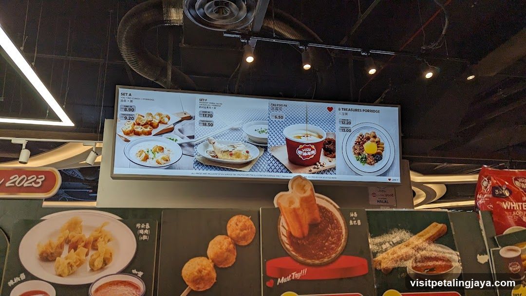 Food Menu Display Board
