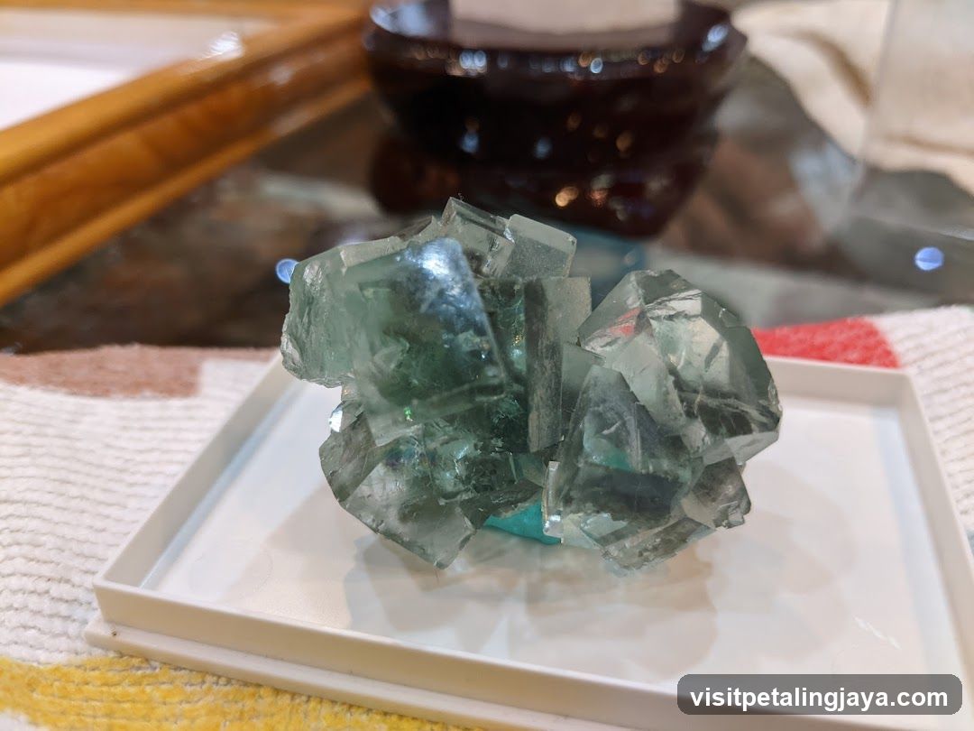 Blue Fluorite Crystal Cluster