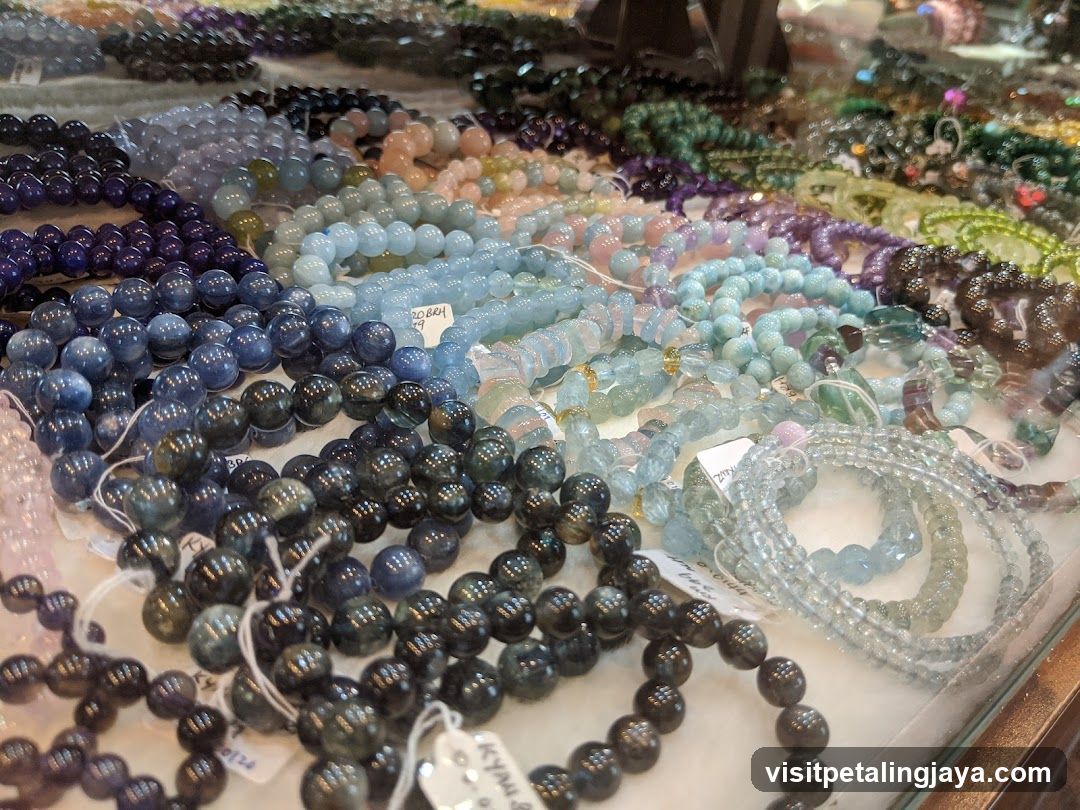 Beaded Jewelry Display