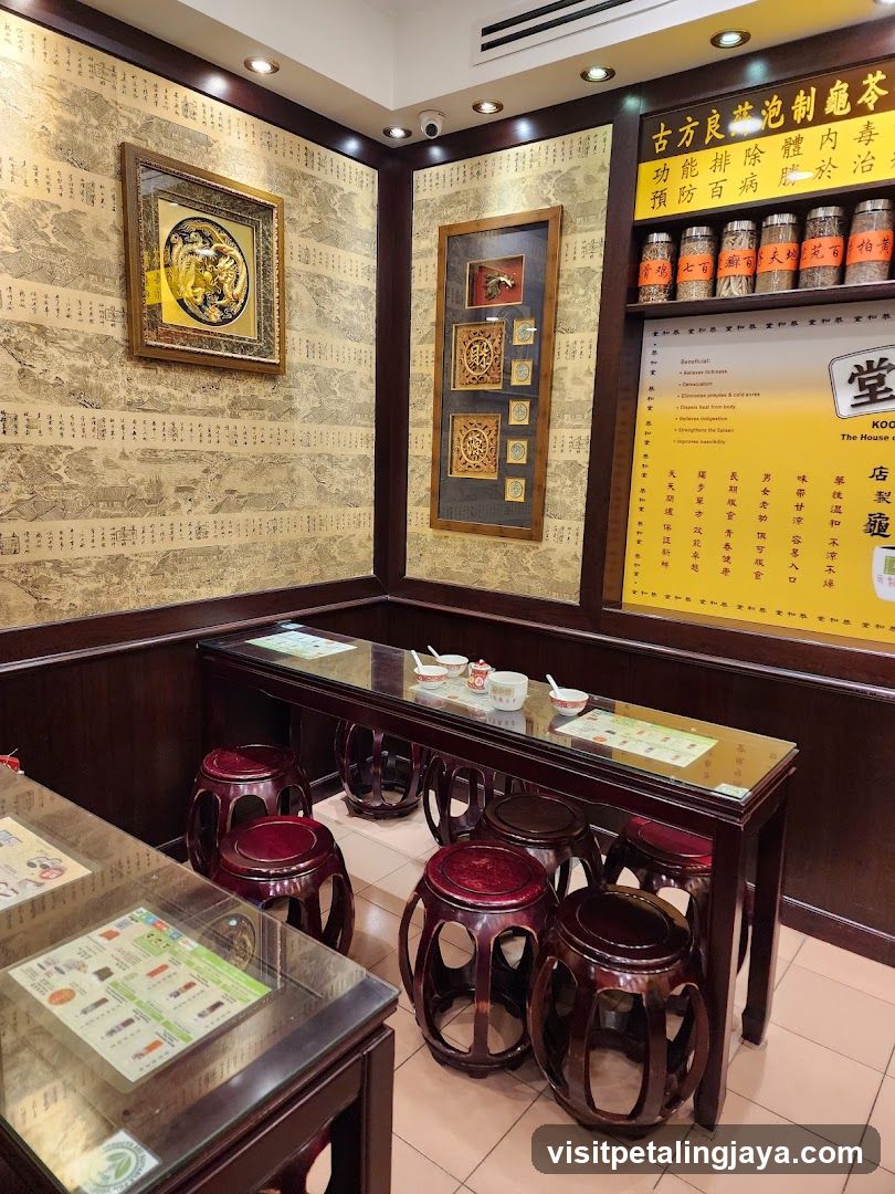 Interior of a Traditional Tea Shop