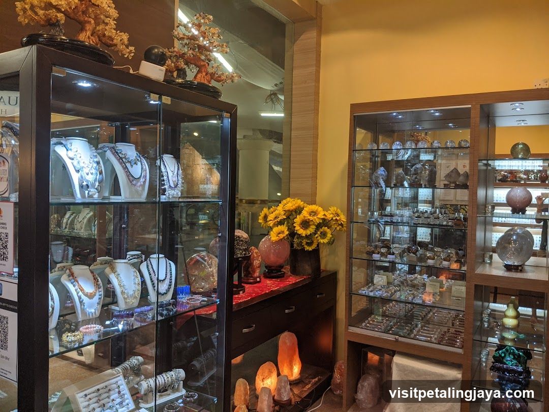 Jewelry and Crystal Shop Interior