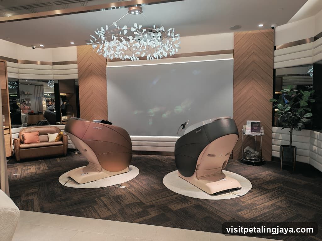 Massage Chair Showroom Interior