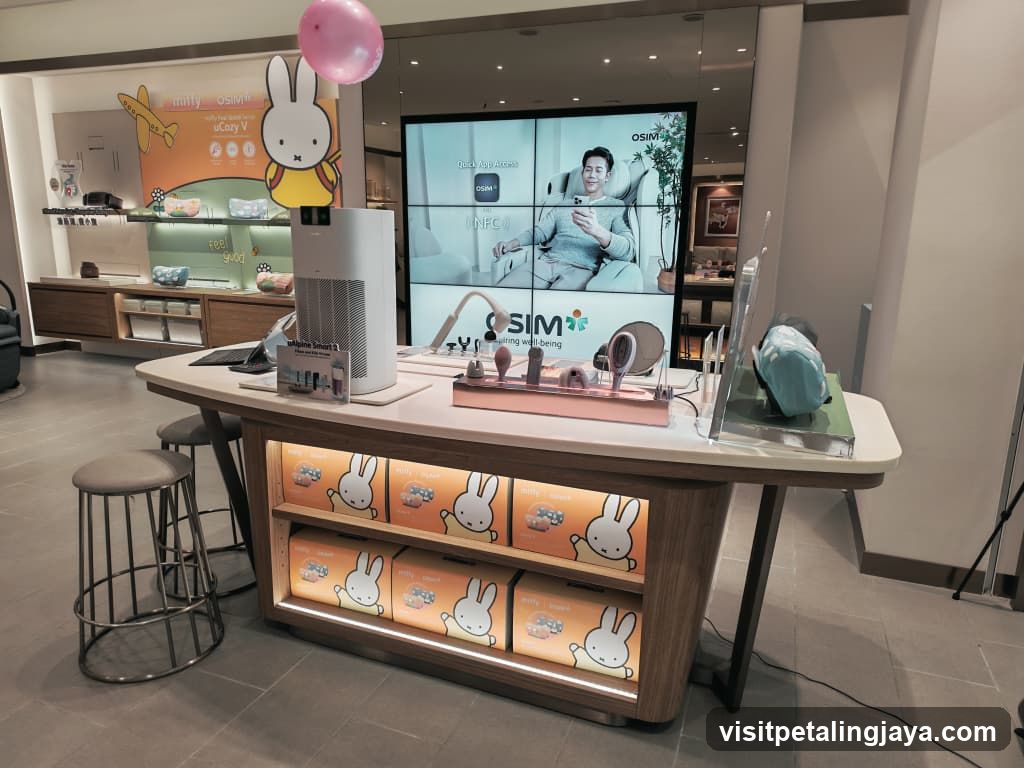 Miffy-themed retail display