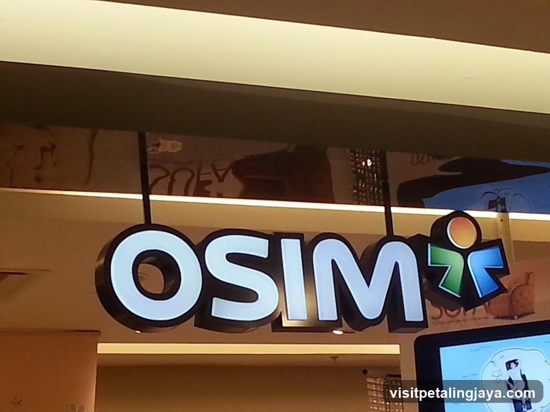 OSIM Store Signage