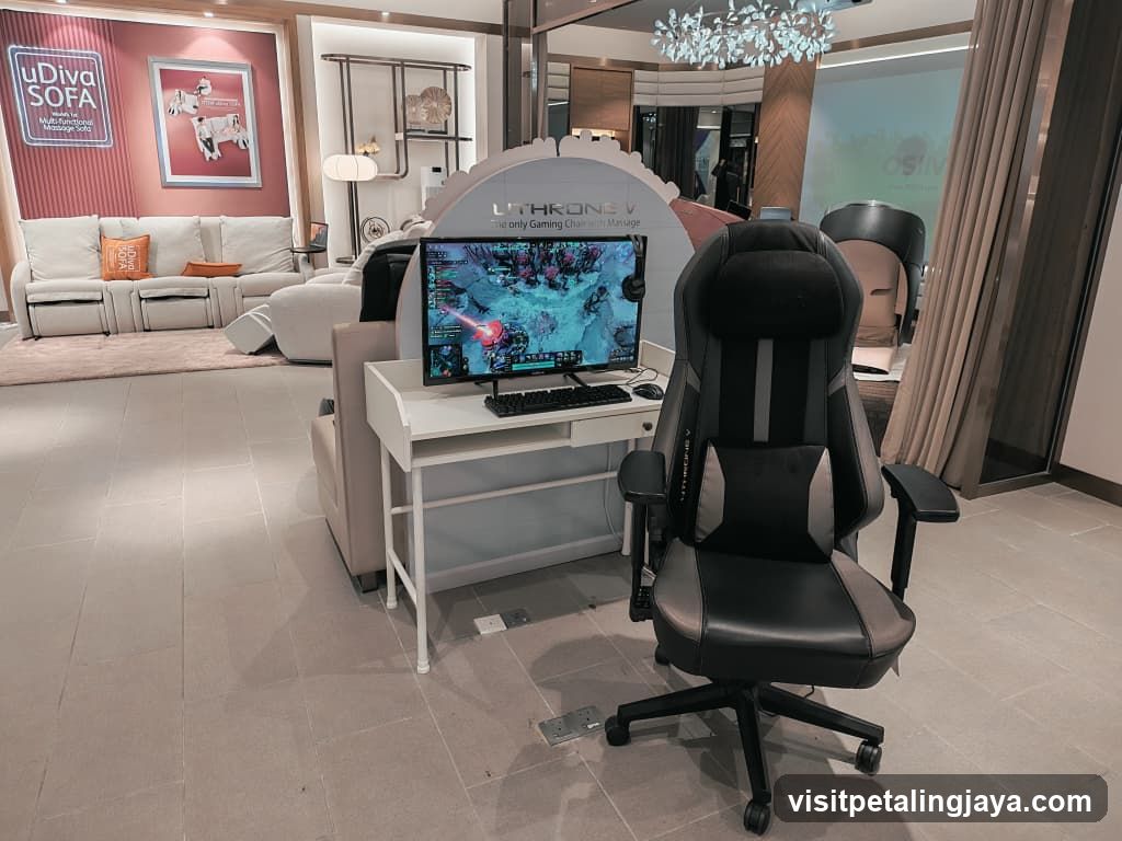 Gaming Setup in Modern Interior