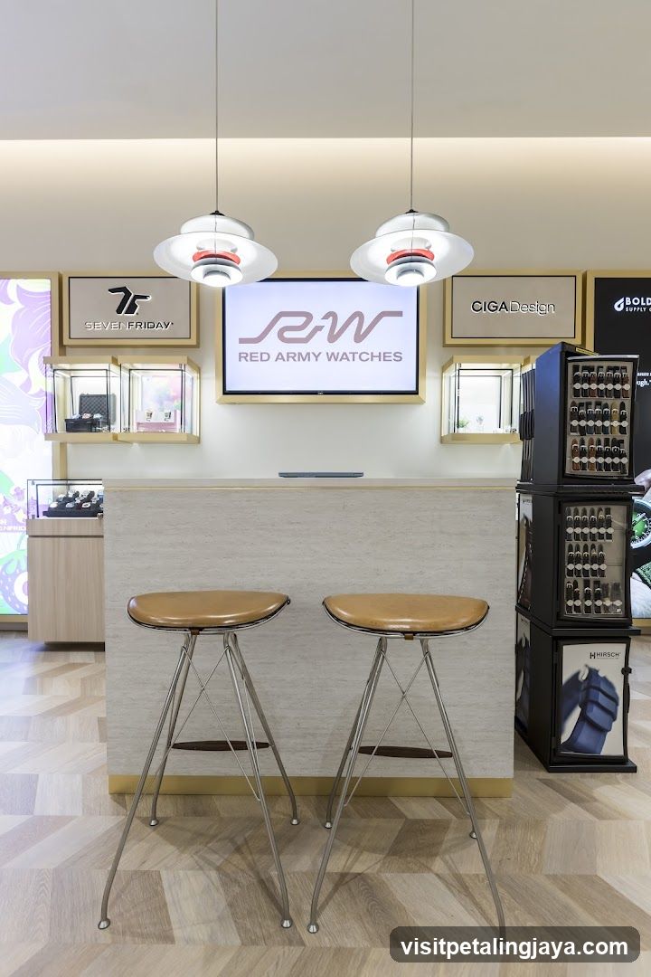Watch Store Interior