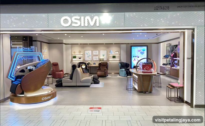 OSIM Storefront Interior View