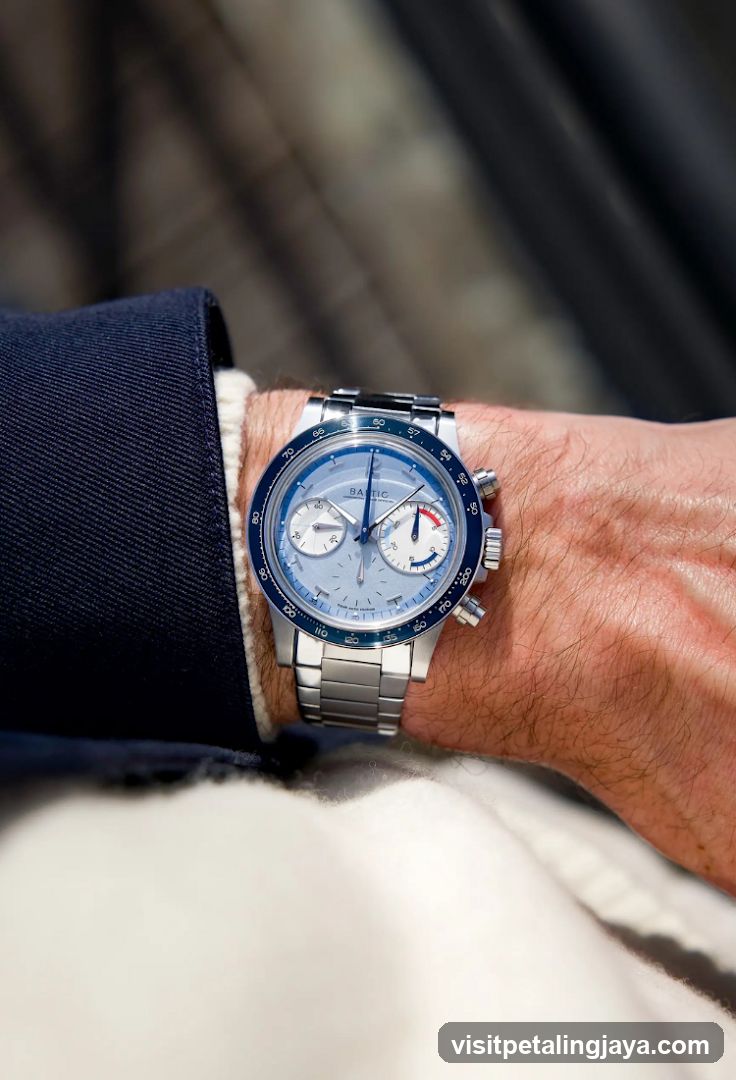 Breguet Chronograph Watch on Wrist