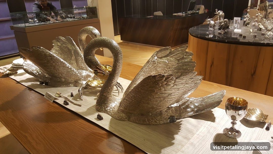 Swan Display in Store Interior