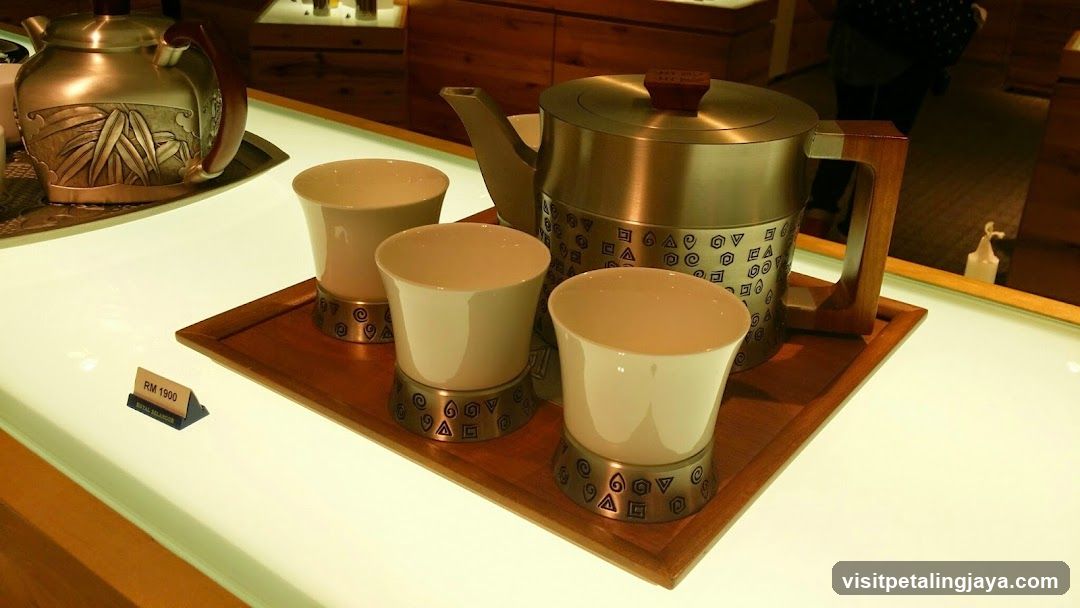 Tea Set Display