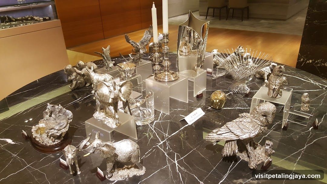 Silver Artifacts Display