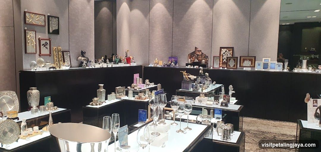 Interior of a luxury gift or home decor store