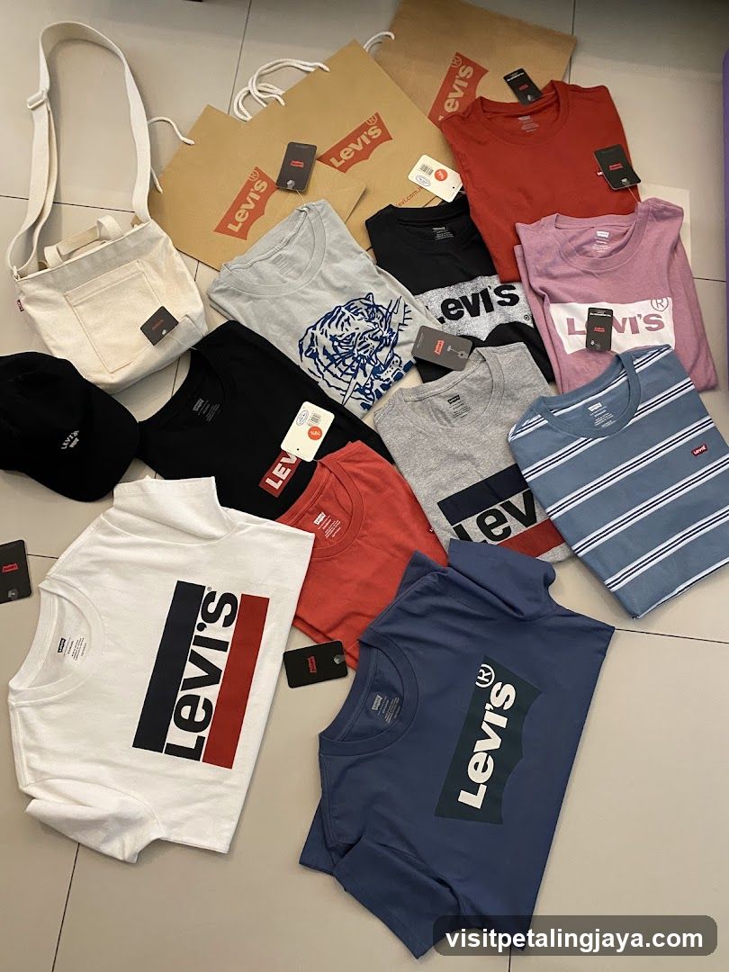 Levi's Clothing Display