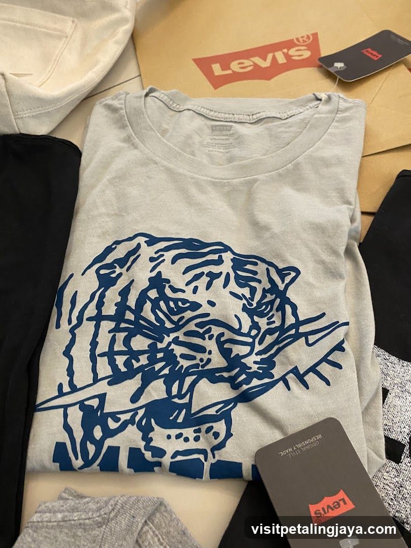 Levi's T-shirt with tiger graphic