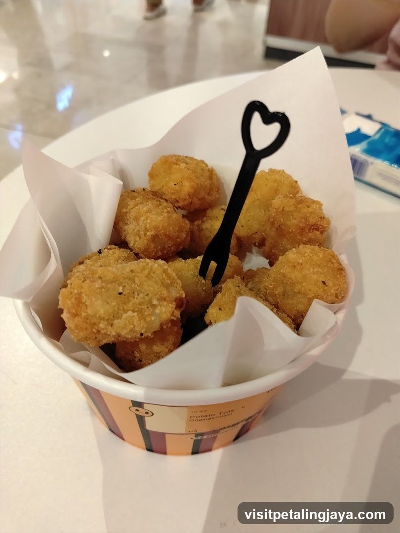 Potato Tots in a Cup