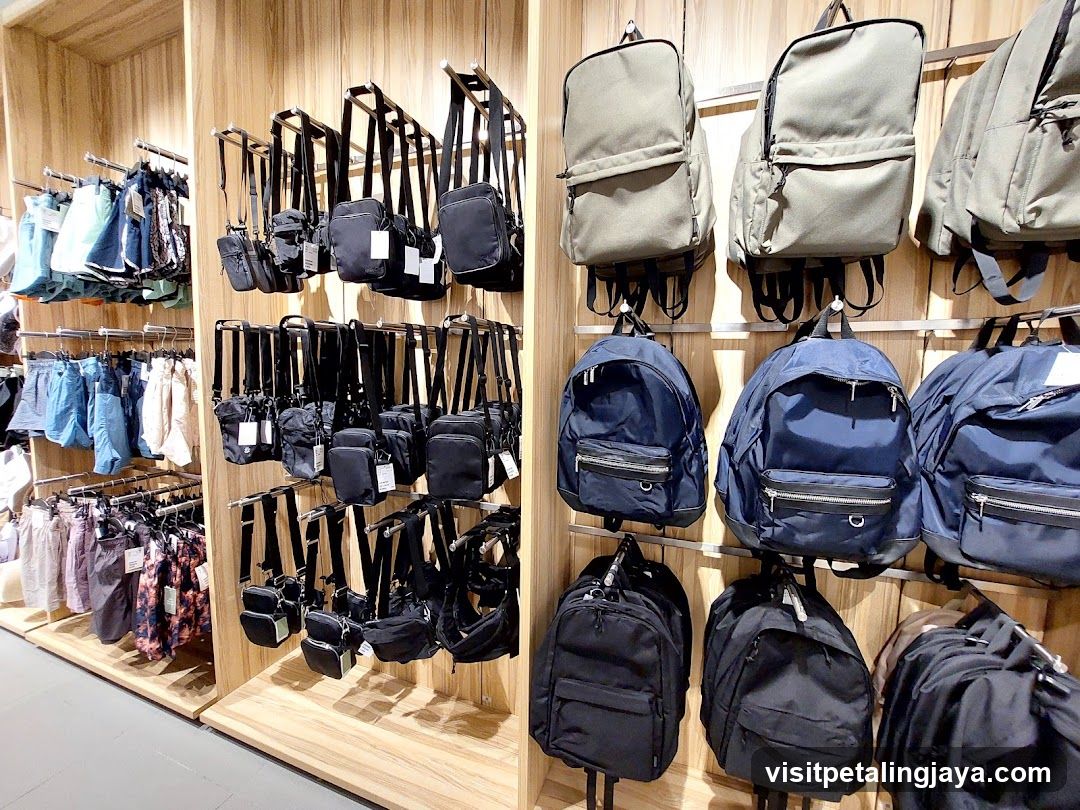 Backpack and Bag Display