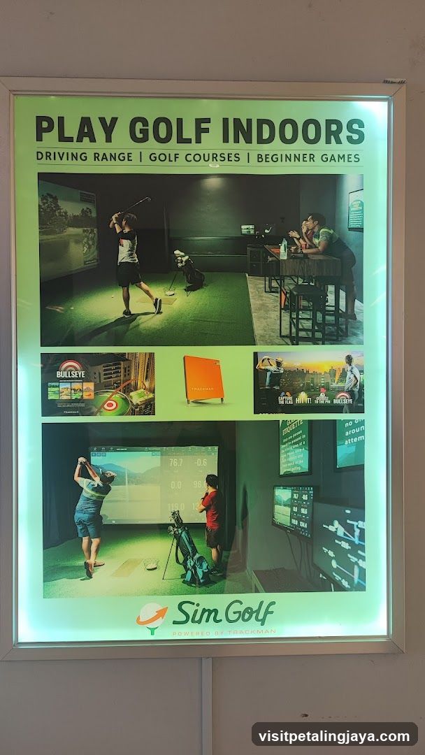 Sim Golf Indoor Golf Advertisement