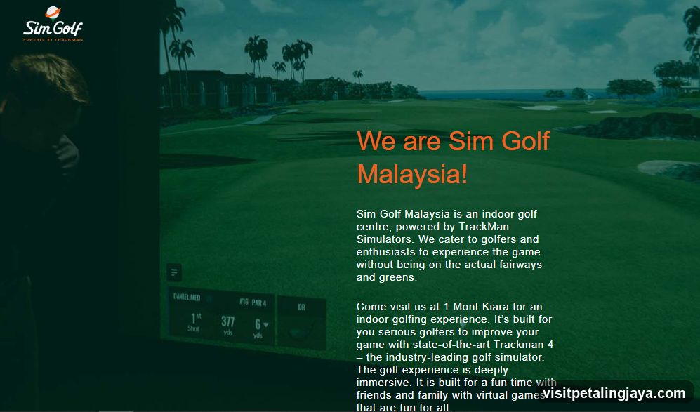 Sim Golf Malaysia Indoor Golf Centre