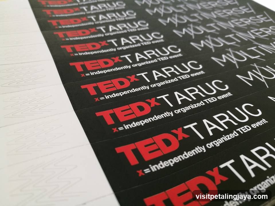 TEDx Taruc Sticker Sheet