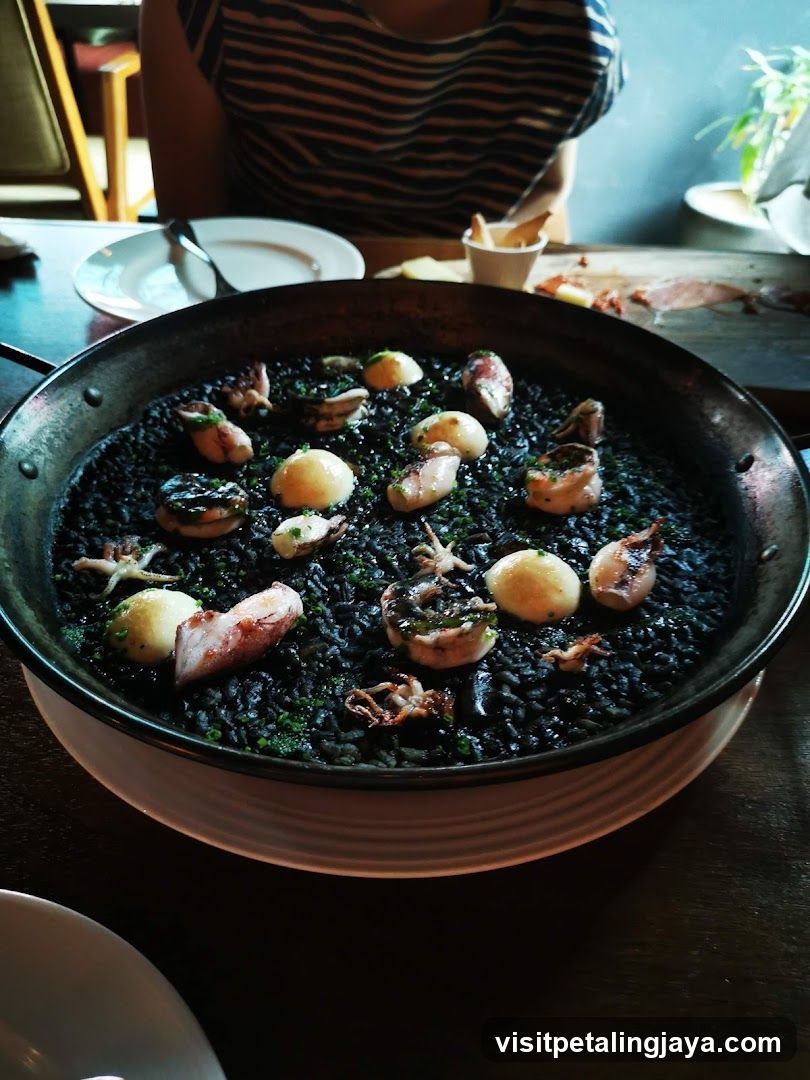 Seafood Paella Dish
