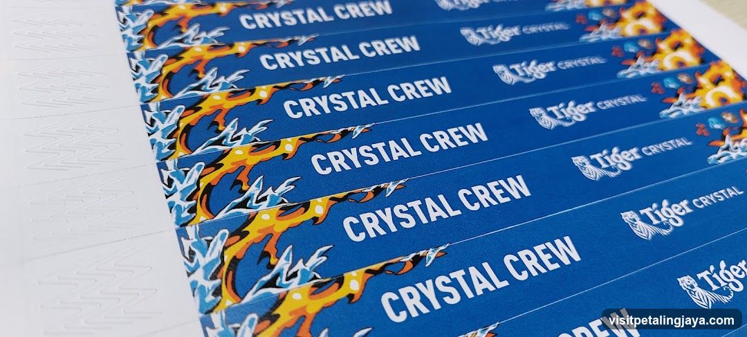 Crystal Crew and Tiger Crystal Sticker Pack
