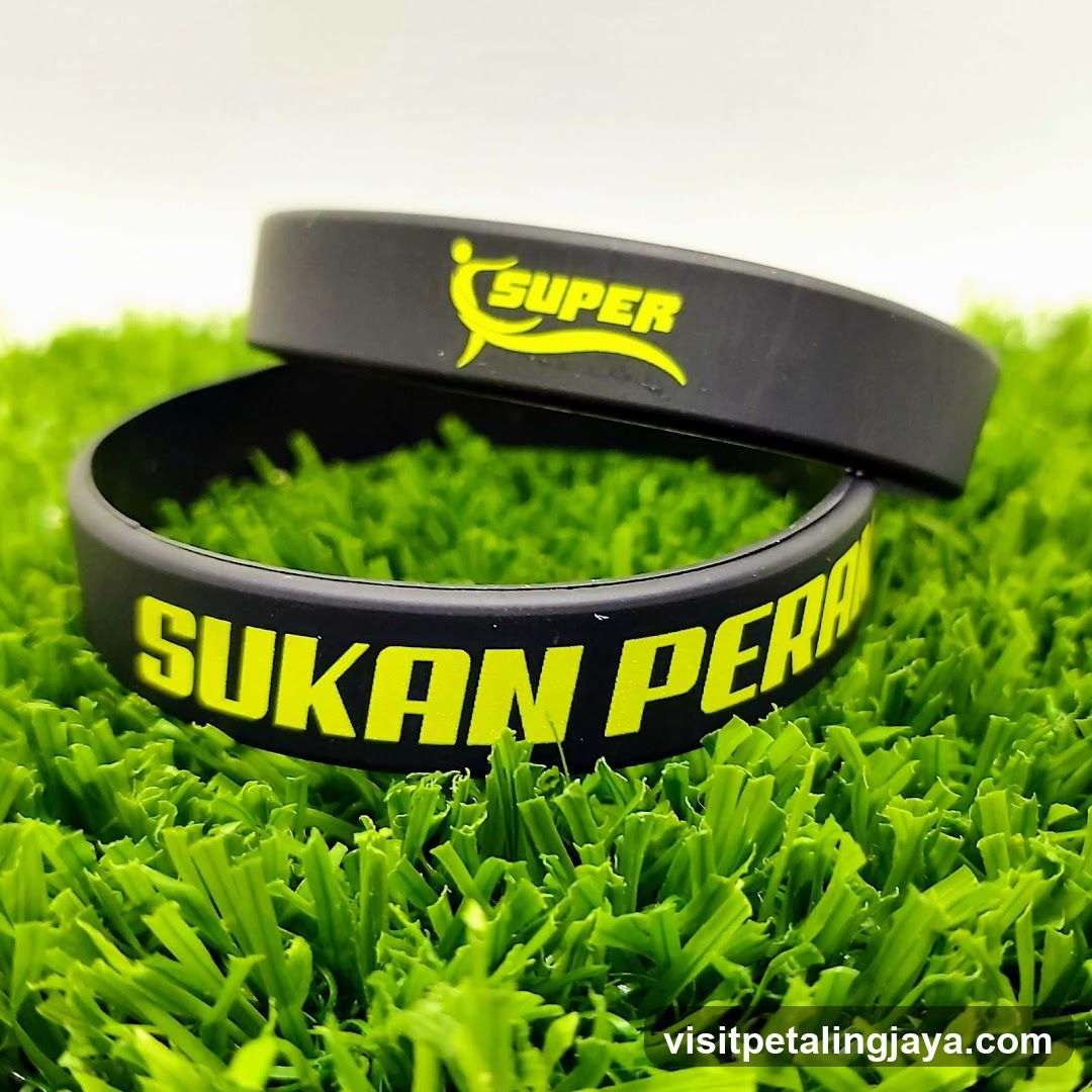Black Silicone Bracelets on Green Grass
