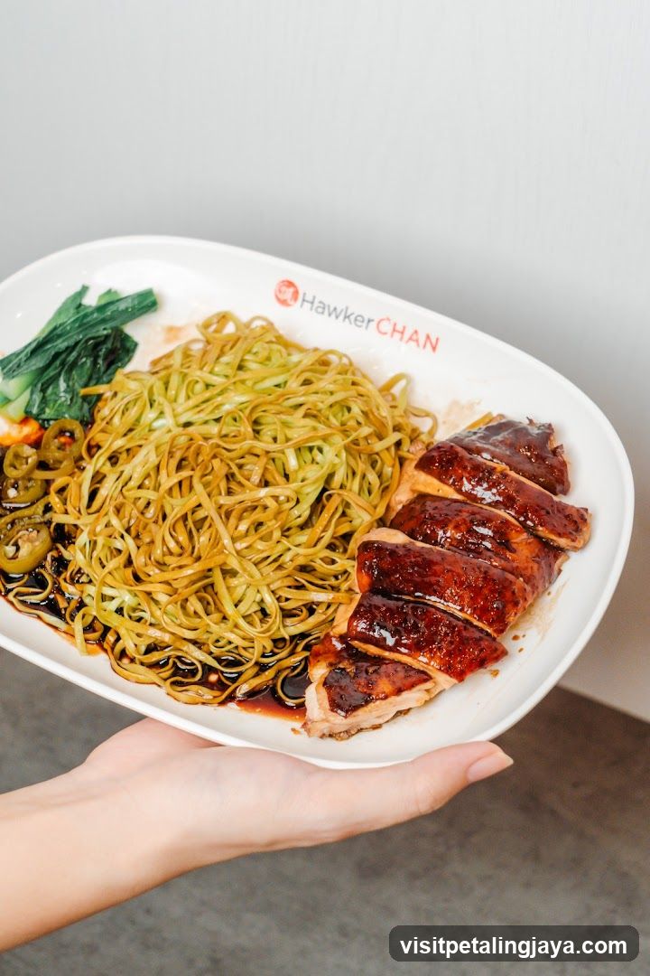 Hawker Chan Noodle Dish