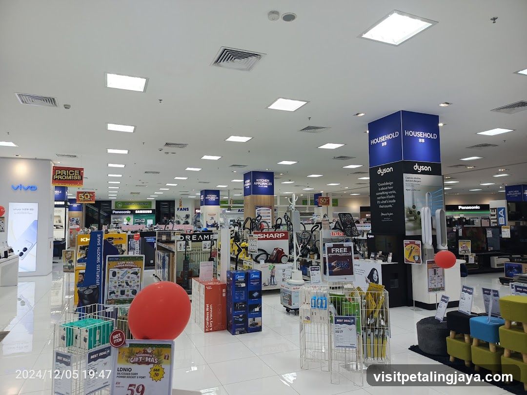 Electronics Store Interior