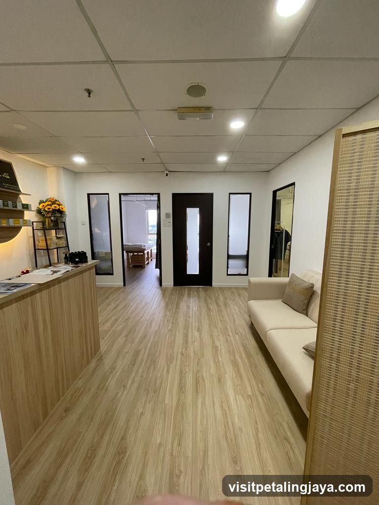 Interior of a modern clinic or wellness center