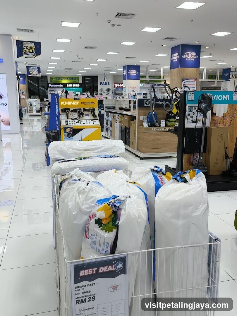 Electronics Store Interior Display