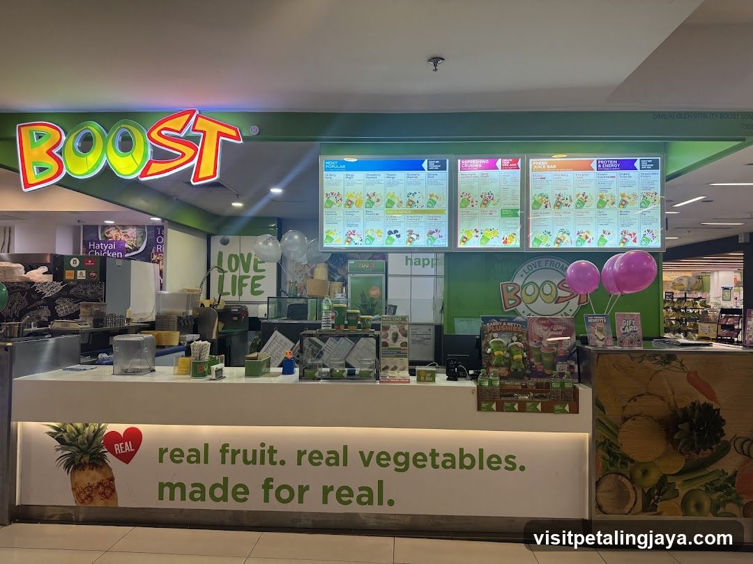 Boost Juice Store Interior