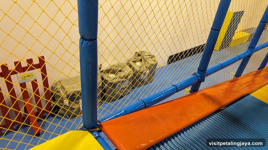 Indoor Play Area with Safety Netting