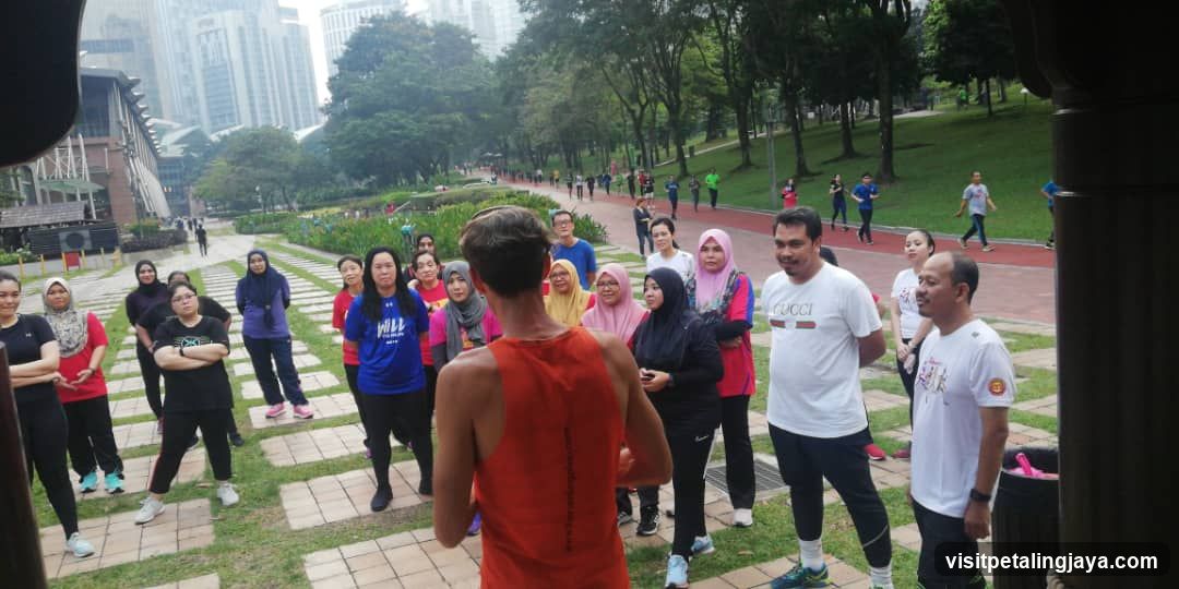 Outdoor Group Activity in Park