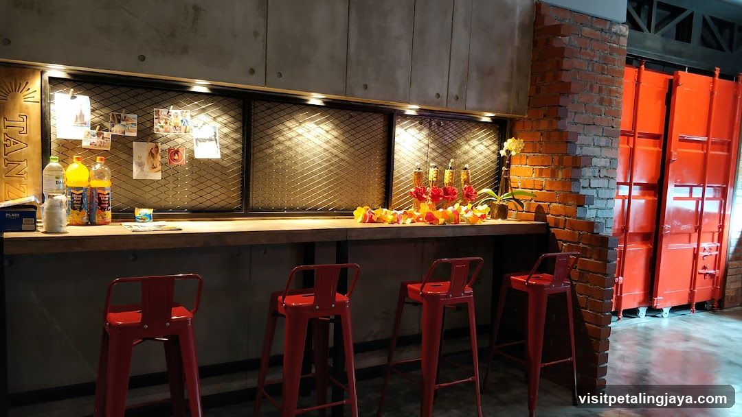 Industrial Bar Interior