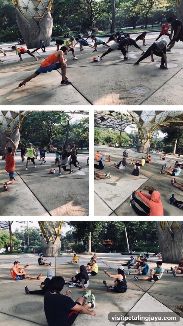 Outdoor Group Fitness Session