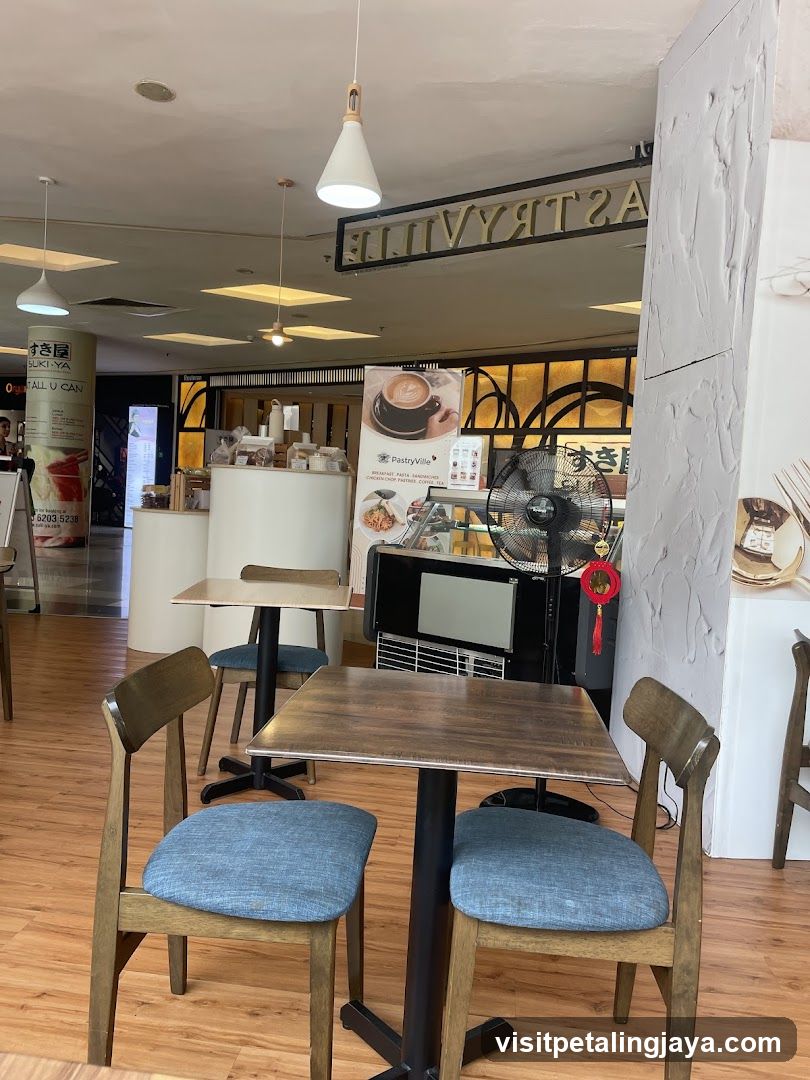Interior of a cafe or restaurant