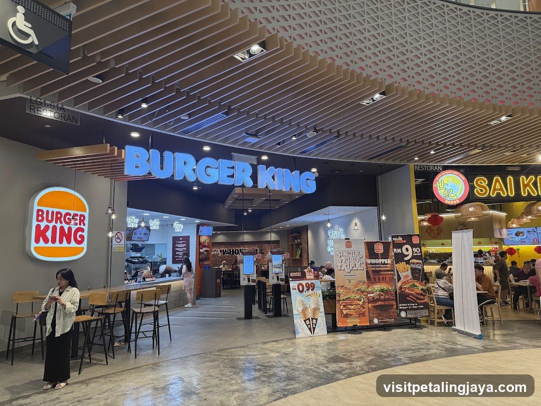 Burger King Interior View
