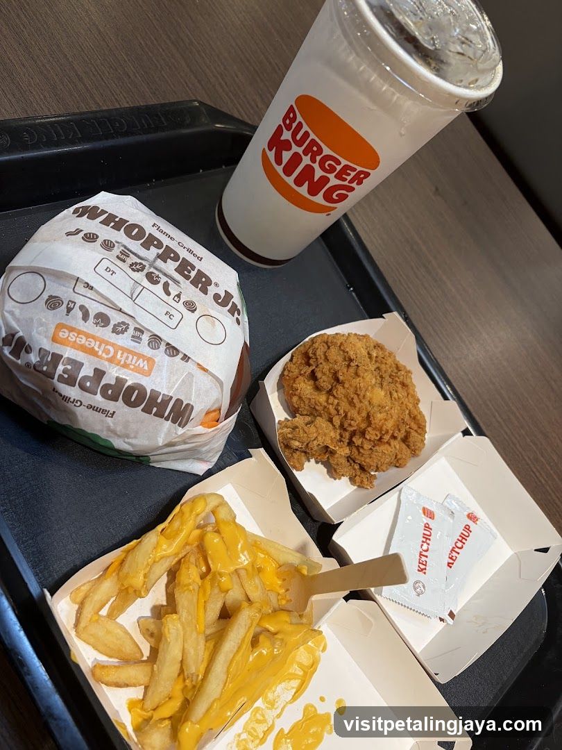Burger King Meal Tray