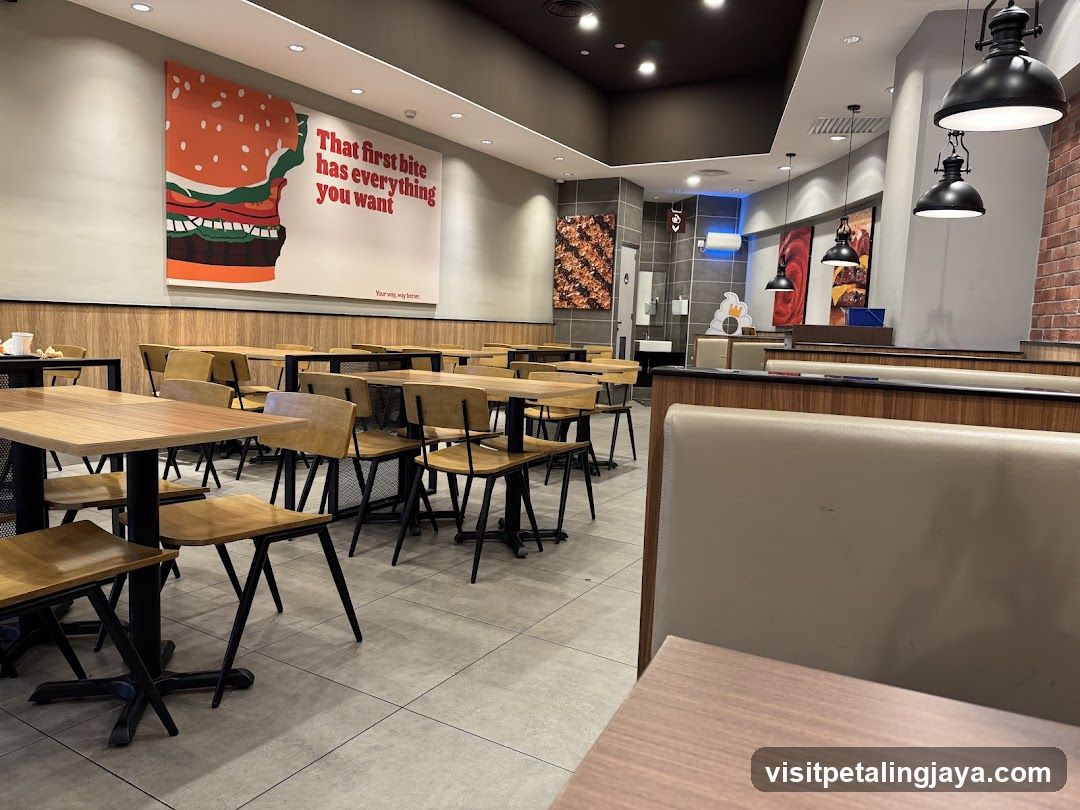 Fast Food Restaurant Interior