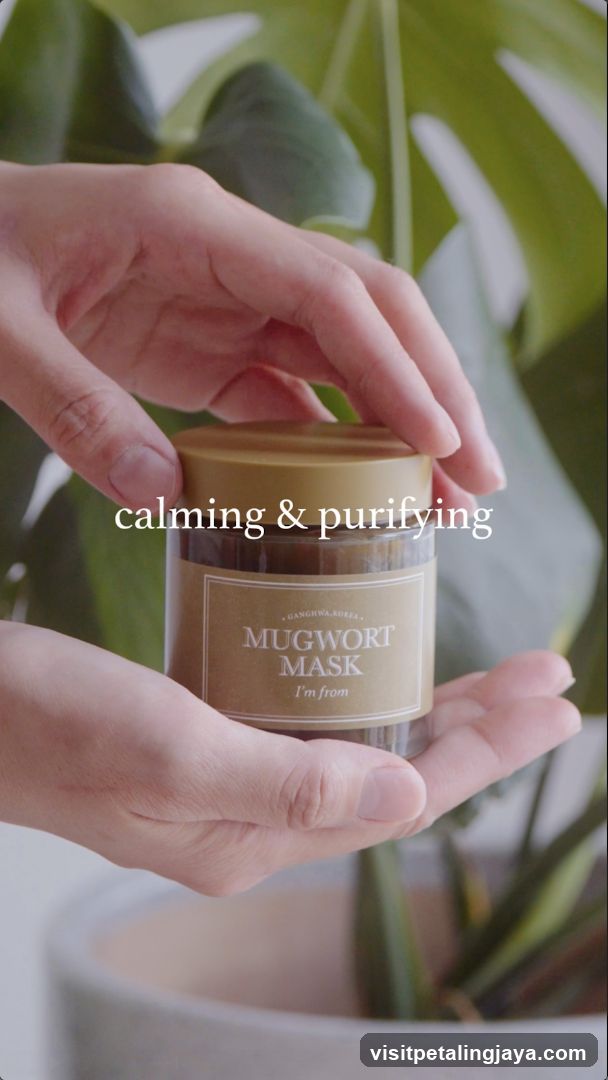 Mugwort Mask Product Shot