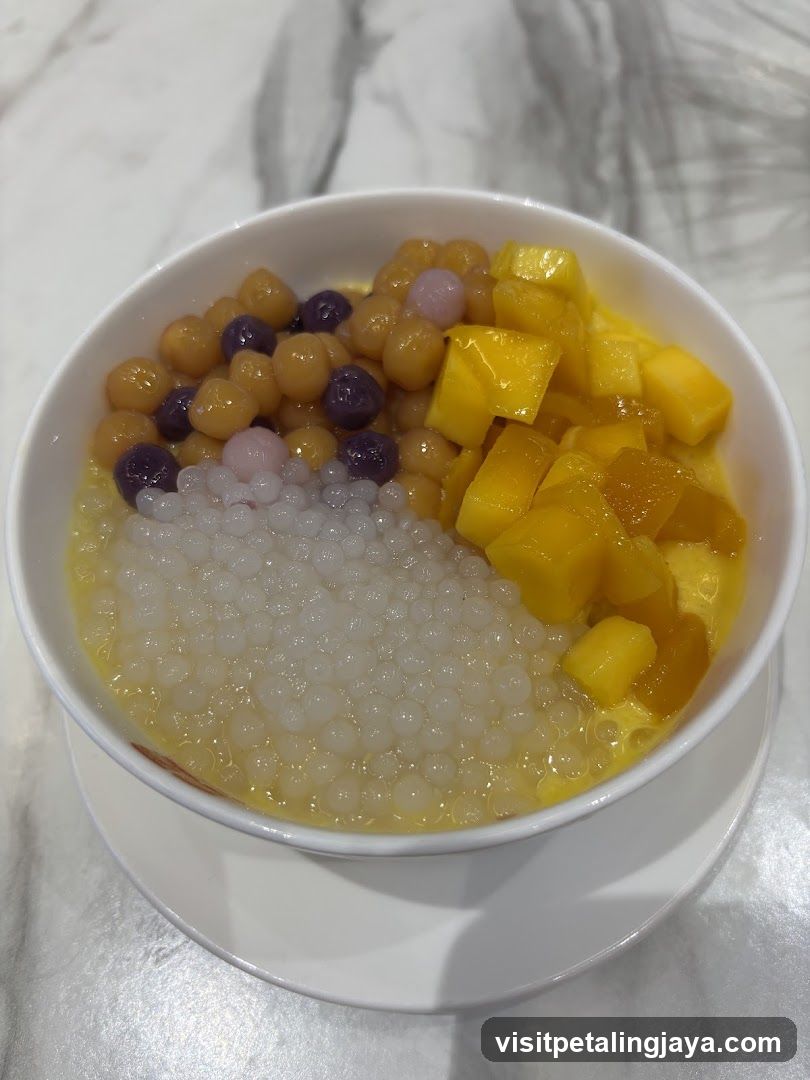 Mango Coconut Dessert Bowl