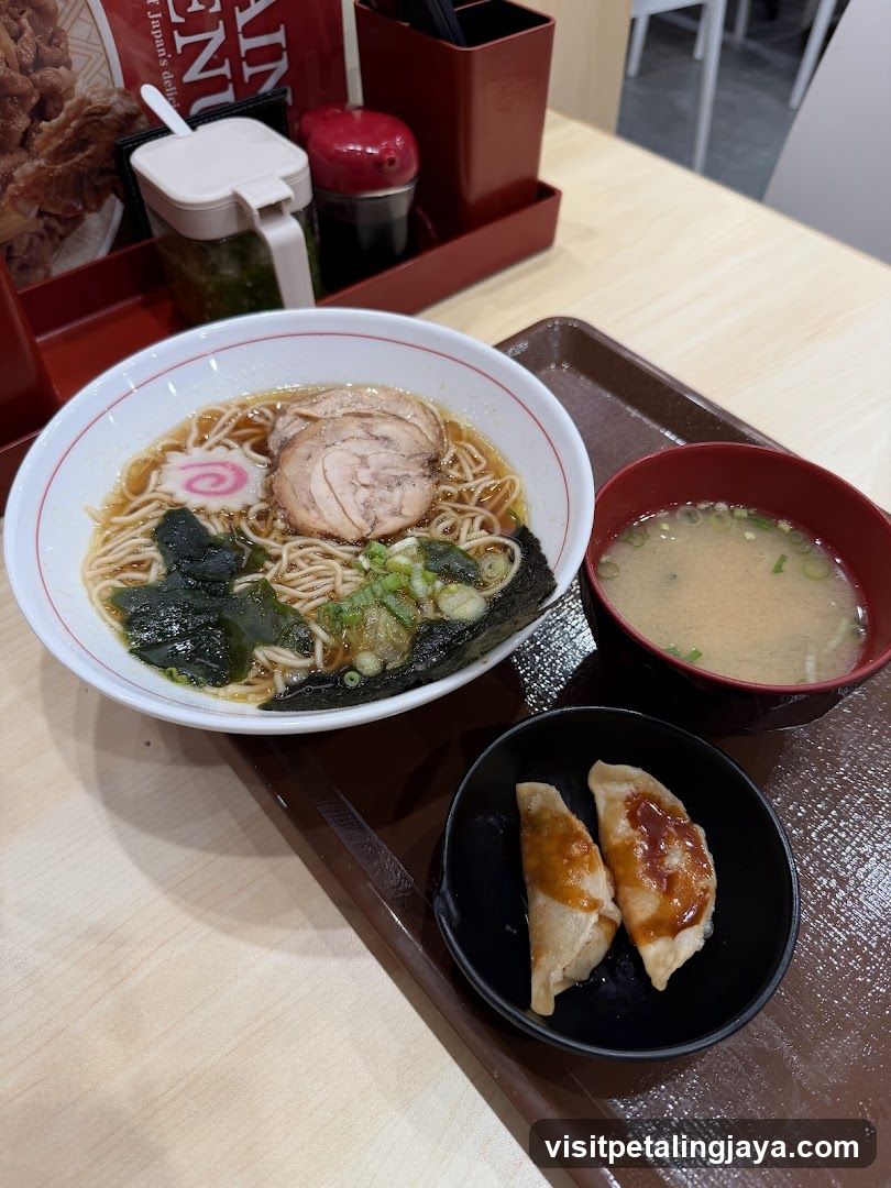 Ramen Meal with Side Dishes