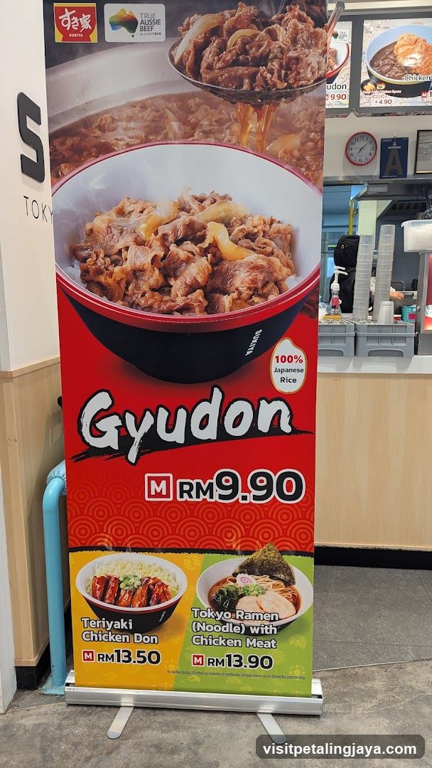 Gyudon Menu Standee