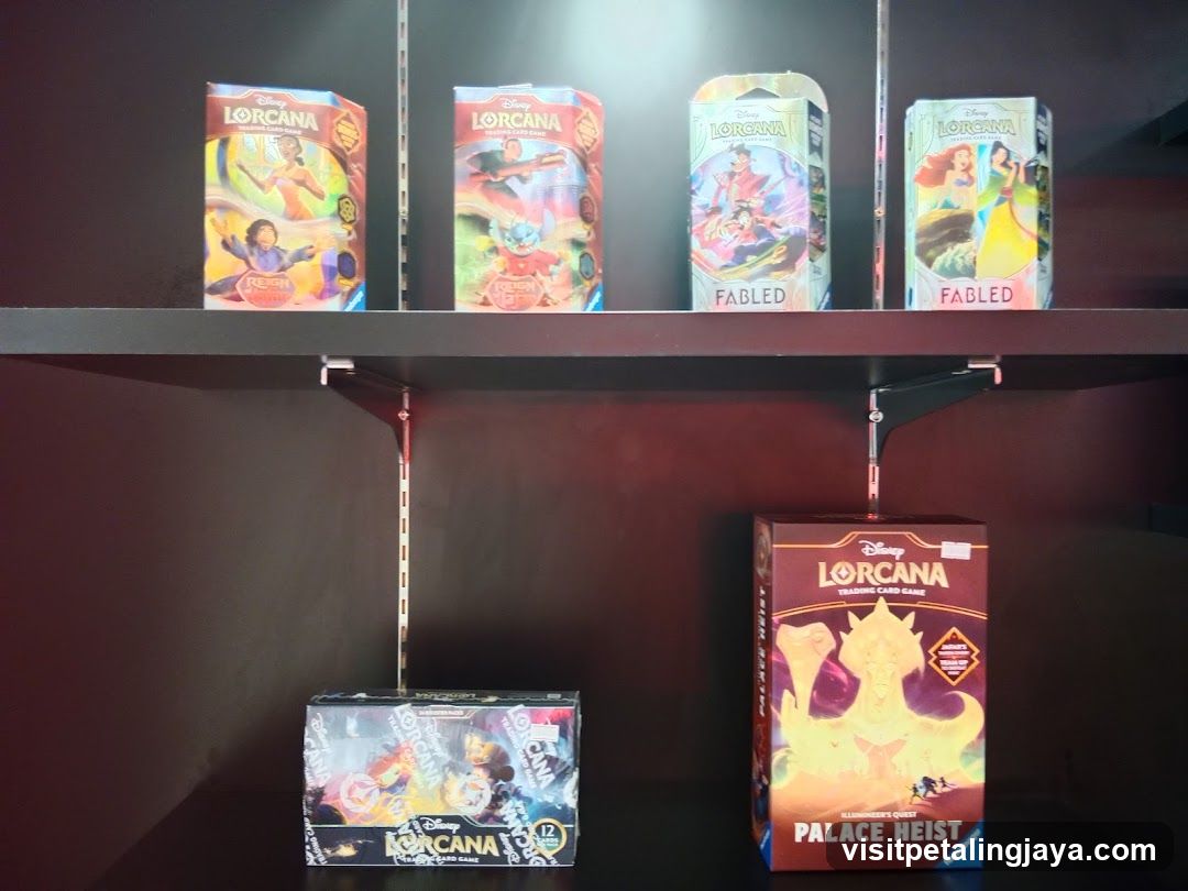 Lorcana Merchandise Display